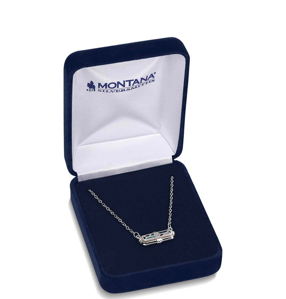 Montana SilverSmiths Western Mosaic Bar Necklace