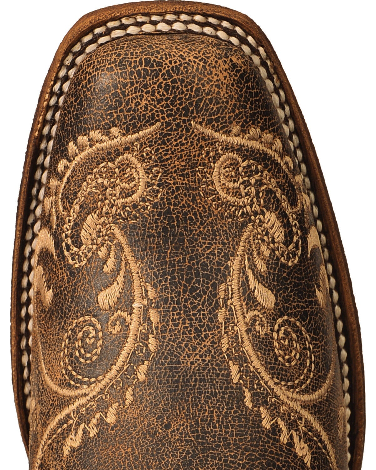 CIRCLE G WOMEN'S DRAGONFLY EMBROIDERED WESTERN BOOTS - SQUARE TOE
