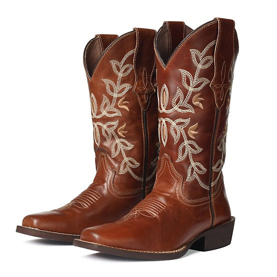 Circle G TuffRider Tess Ladies Western Boot