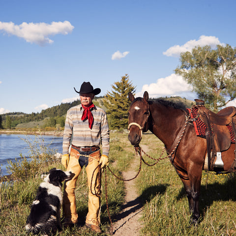 Stetson El Presidente 100X black cowboy hat side view