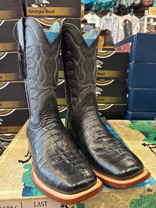 Reparo TX black Caiman tail print