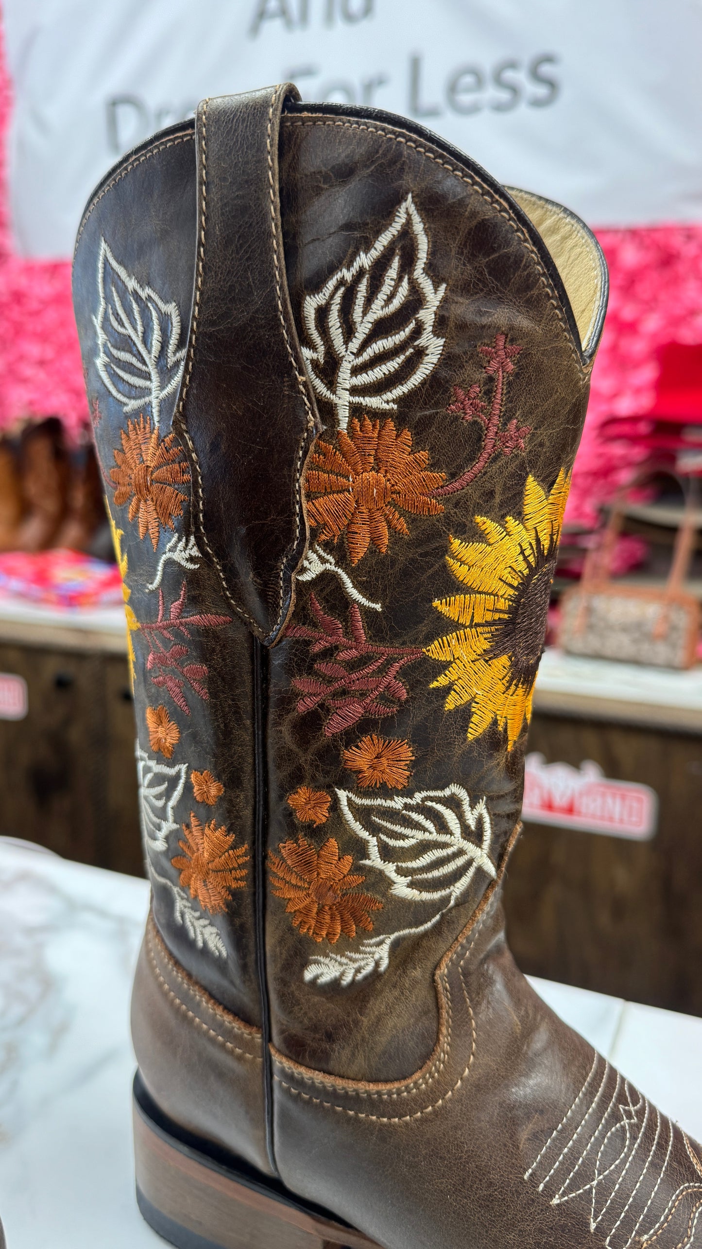 Mc Allen Women's Sunflower Western Boots