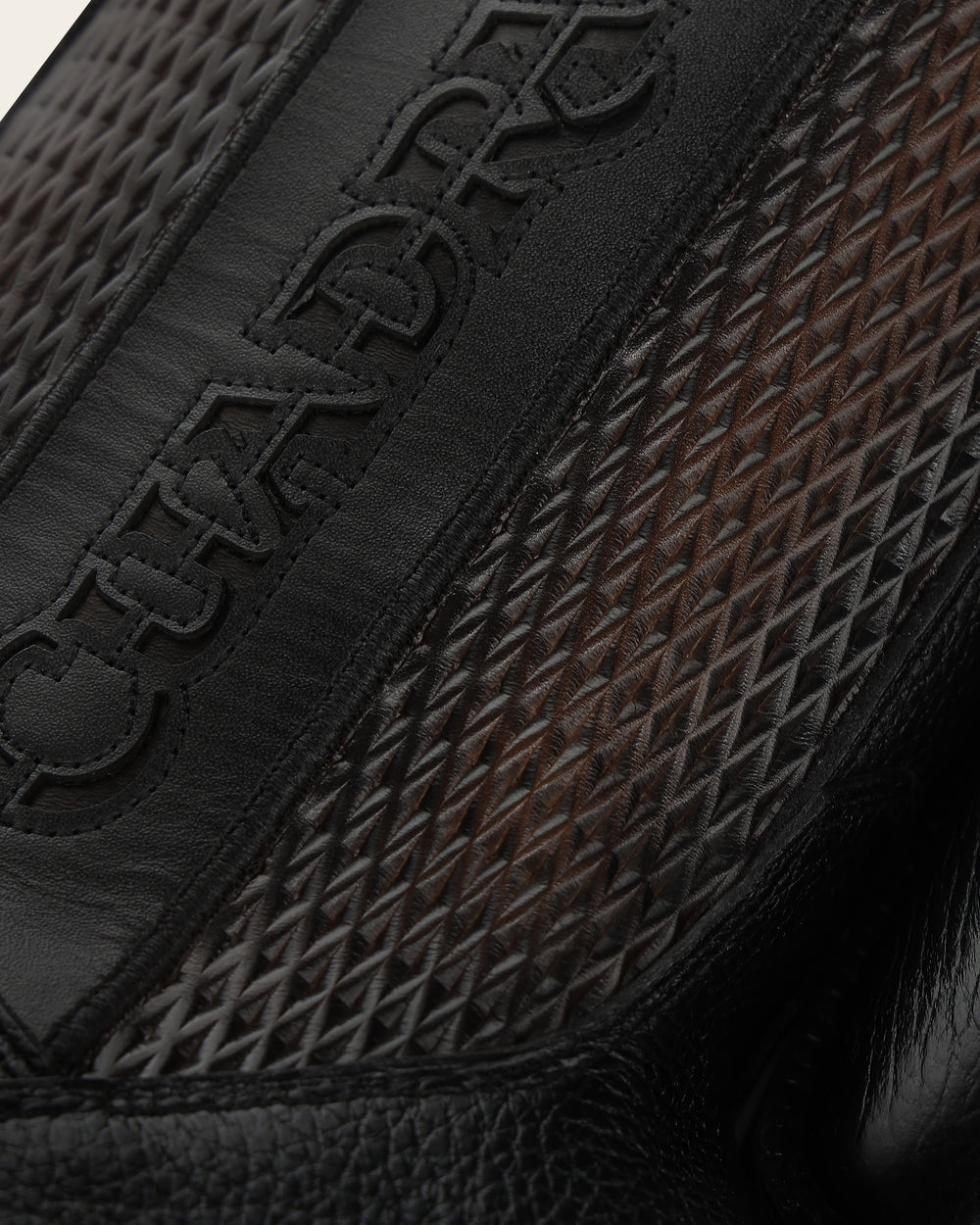 URBAN BOOT IN GENUINE ITALIAN DEER BLACK AND BOVINE LEATHER
