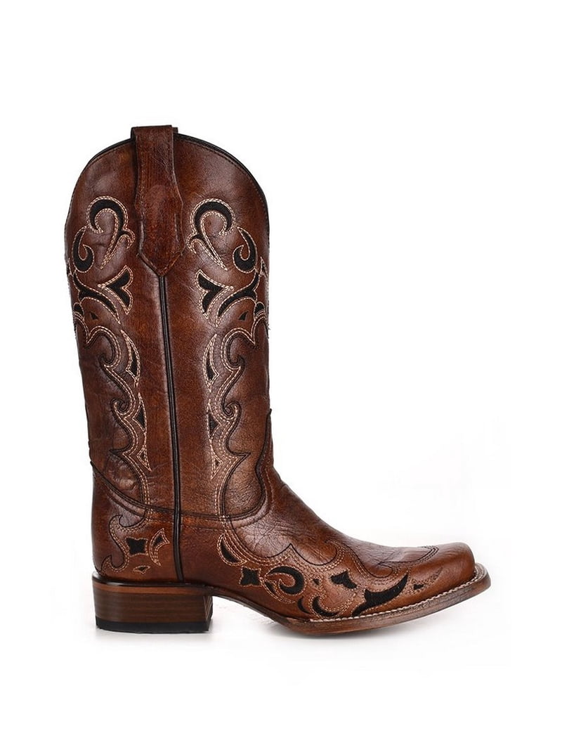 Circle G Western Boots Womens Embroidery Leather
