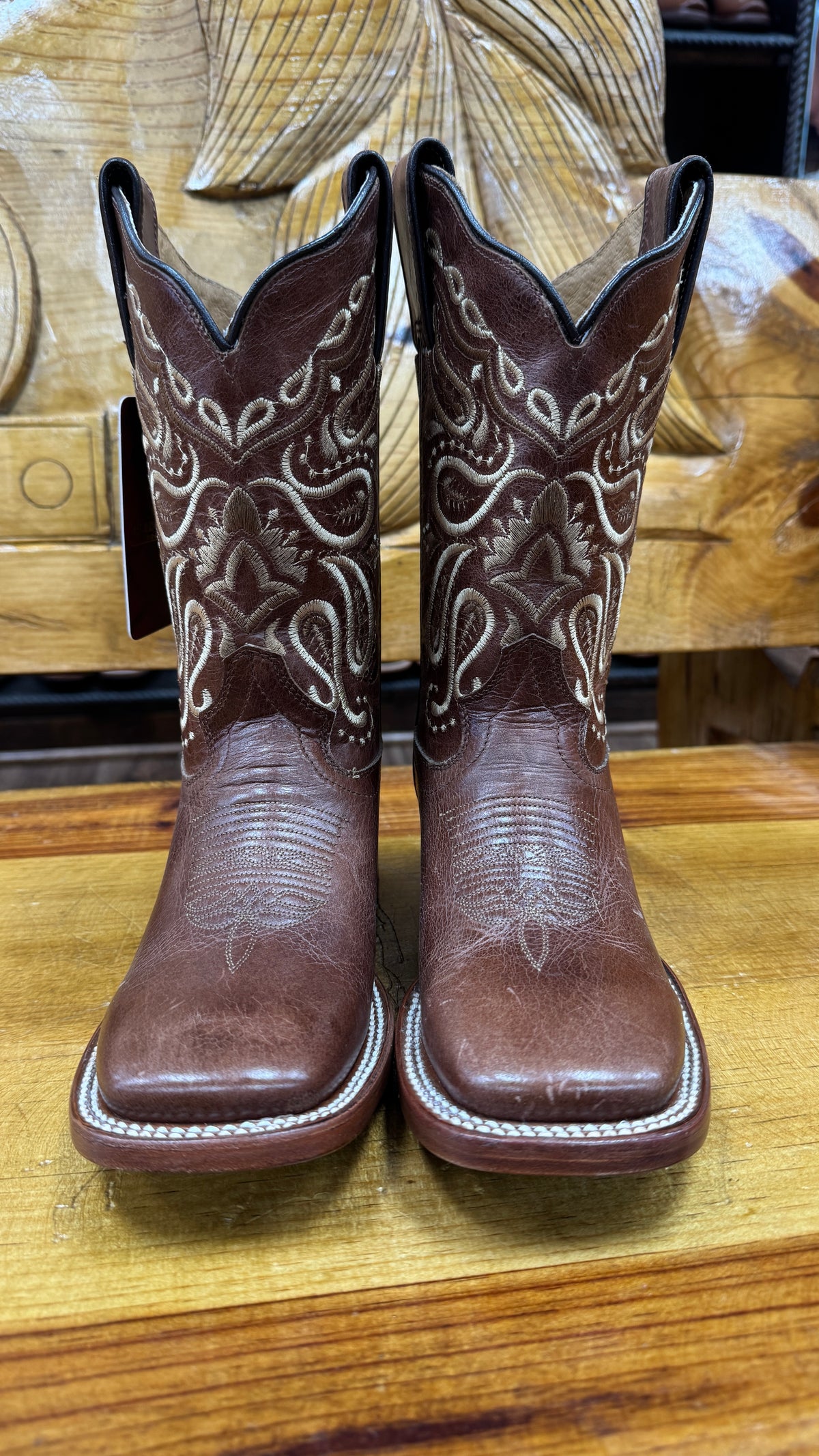 Mc Allen women’s square toe boots