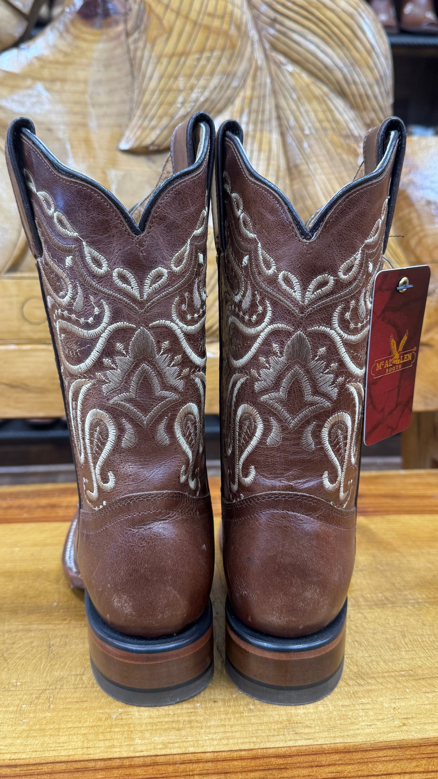Mc Allen women’s square toe boots