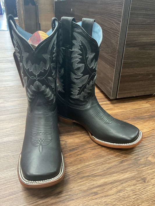 McAllen Wmns black square toe boot
