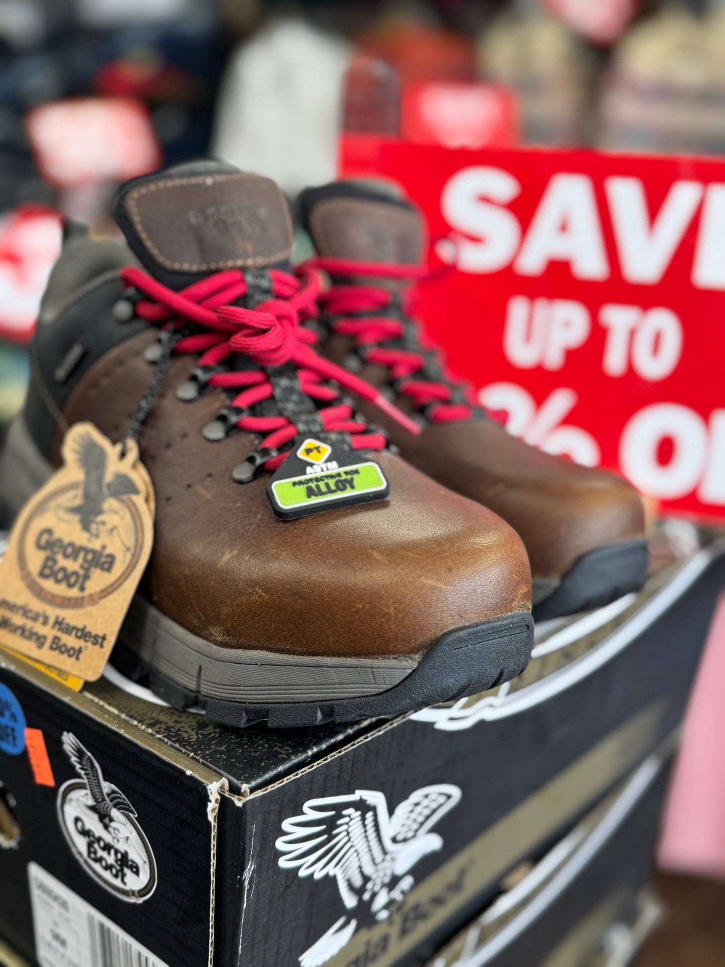 George boot: men’s waterproof working boot alloy toe