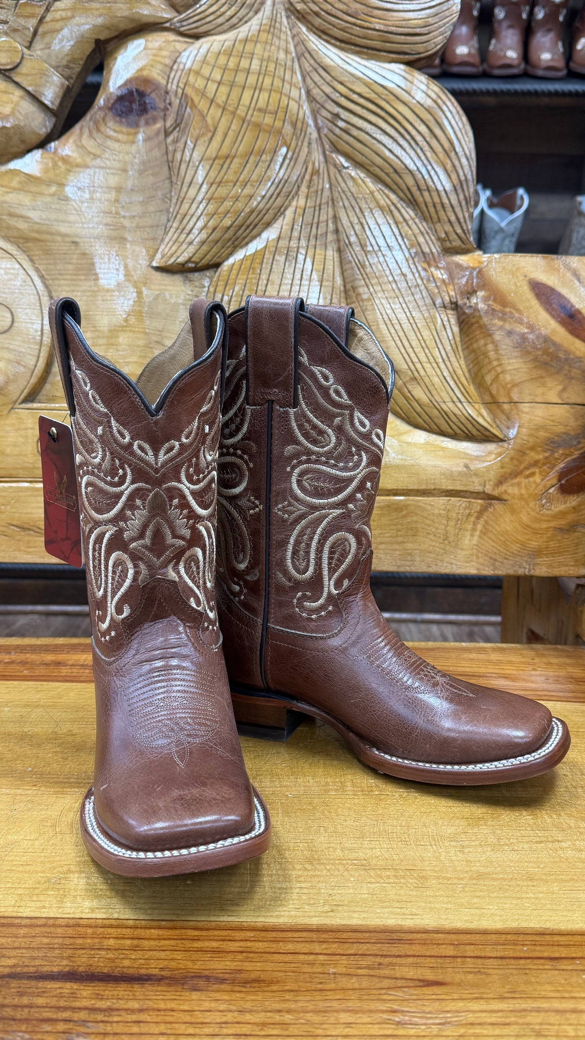 Mc Allen women’s square toe boots