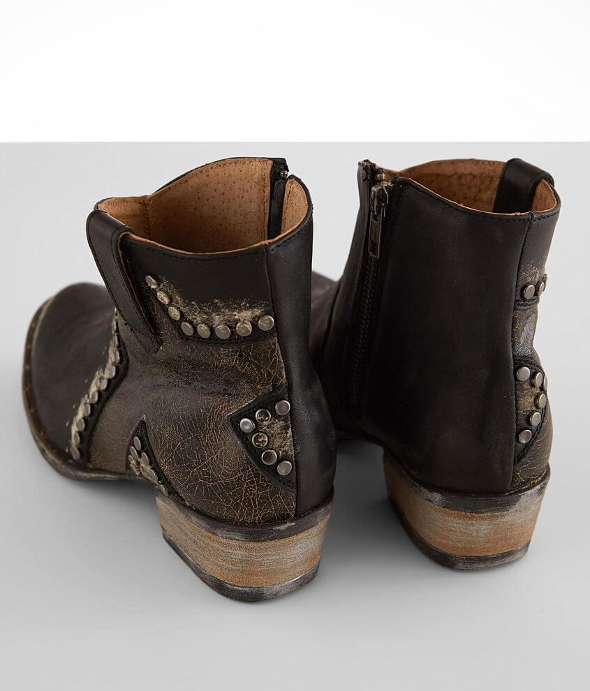 Circle G Leather Western Ankle Boot