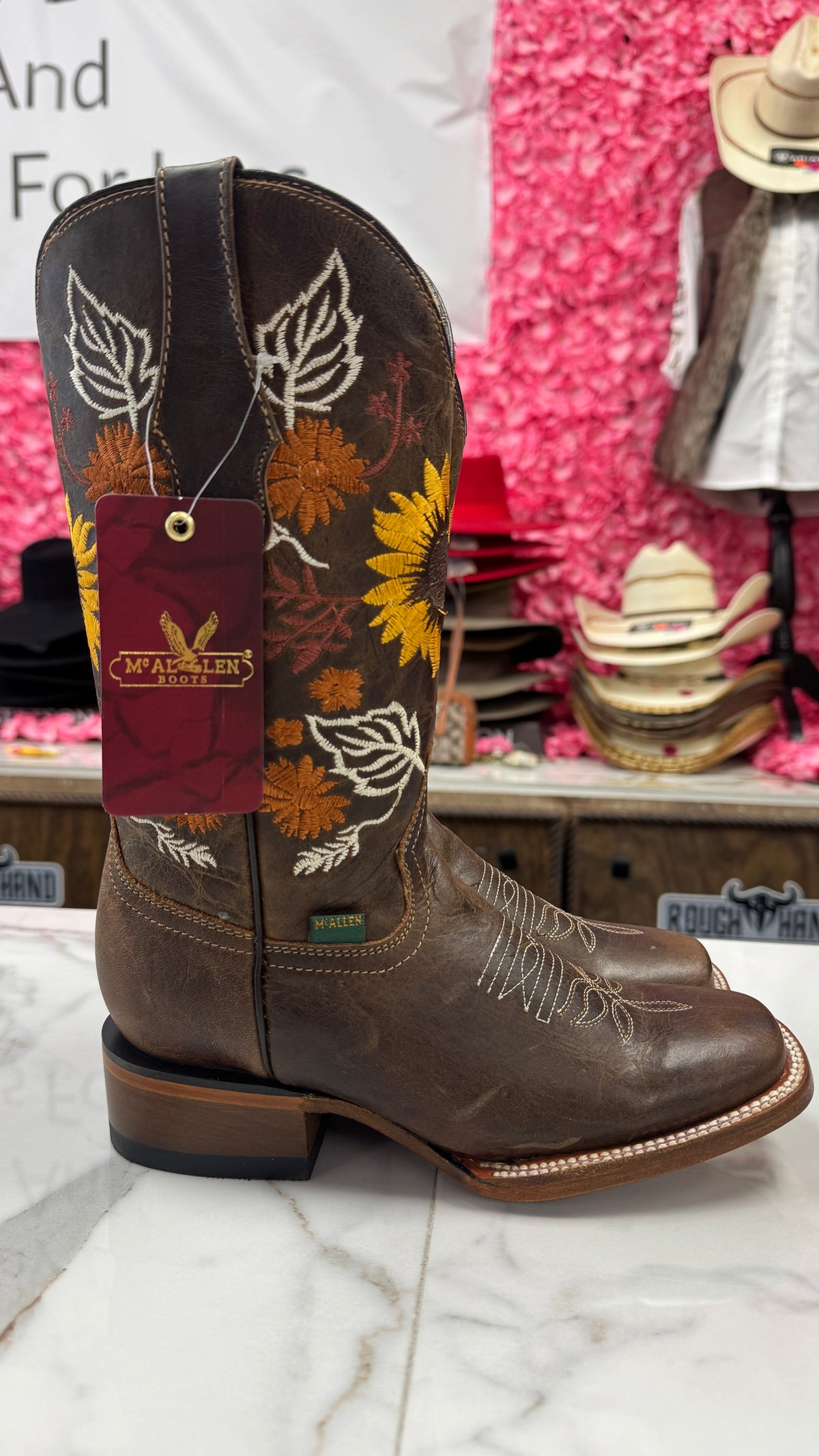Mc Allen Women's Sunflower Western Boots