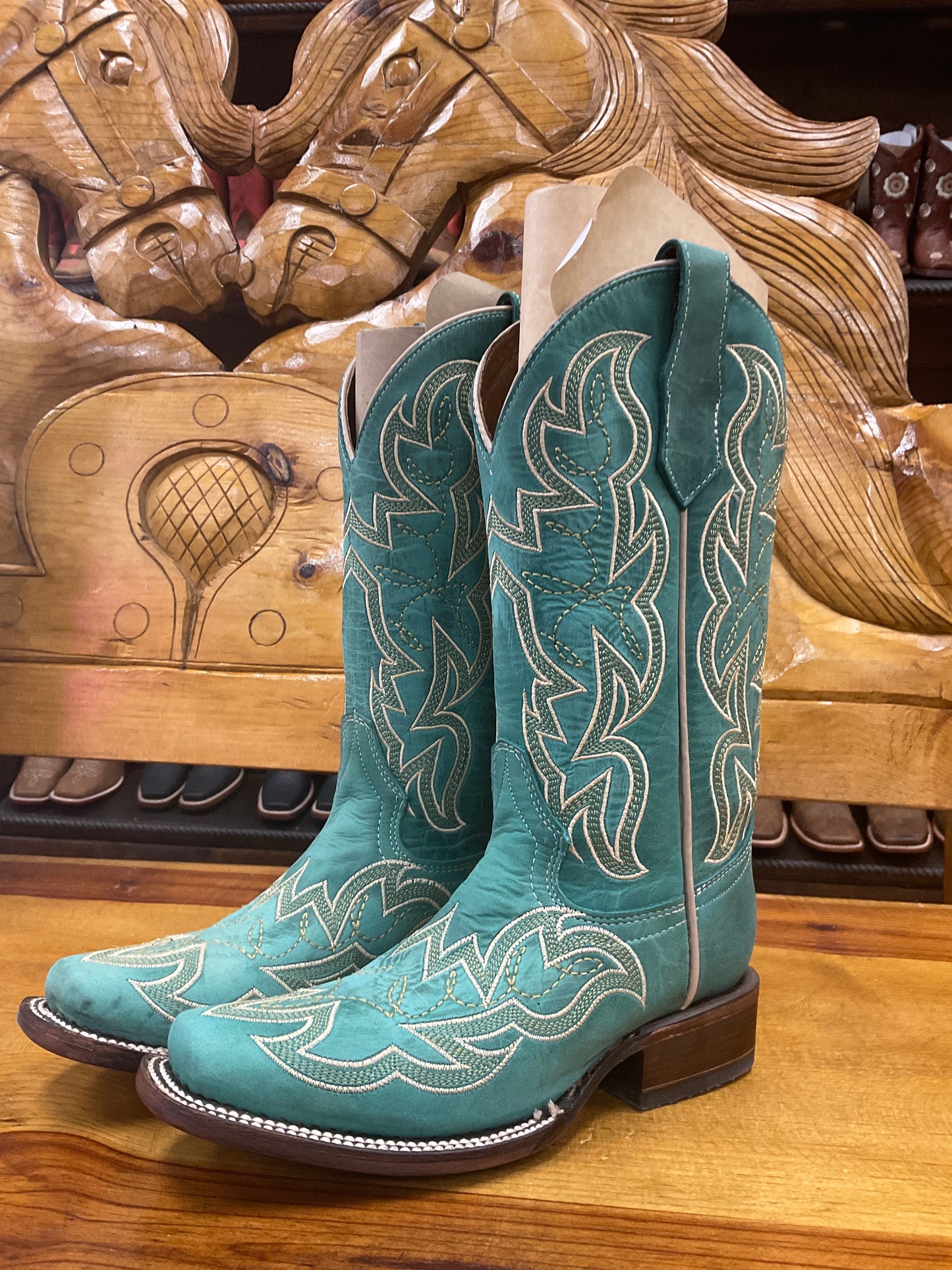 Circle G Wmns turquoise boot