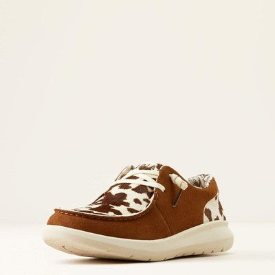 Wms Ginger Suede/ Cow Hair on Hilo