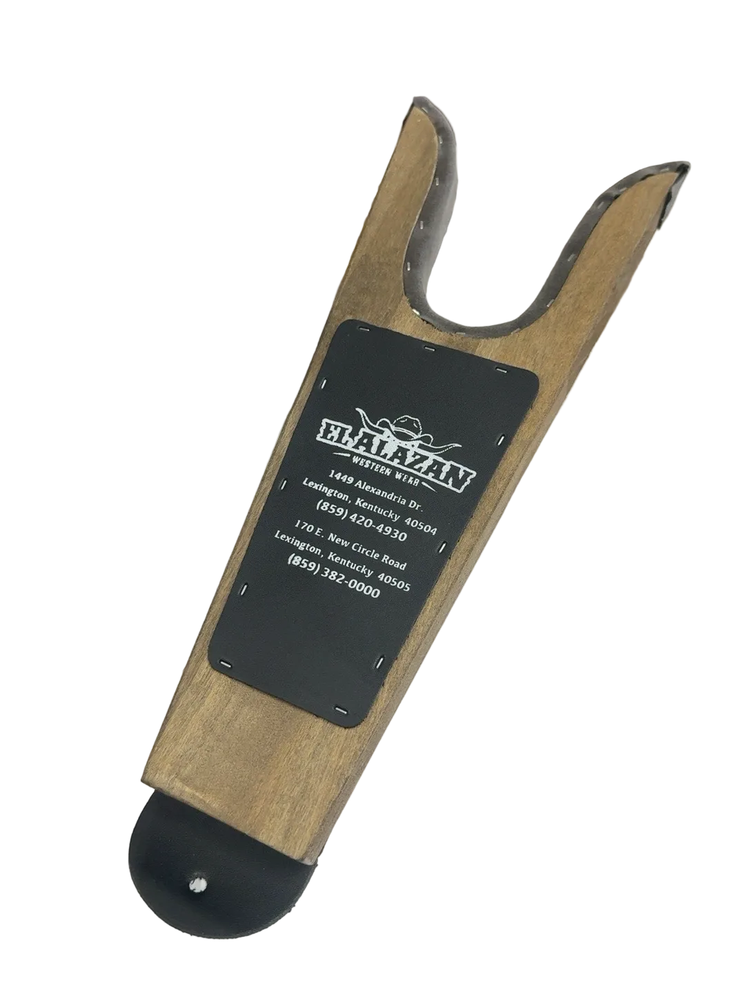 El Alazán Wooden Boot Jack – Cowboy Boot Remover Tool