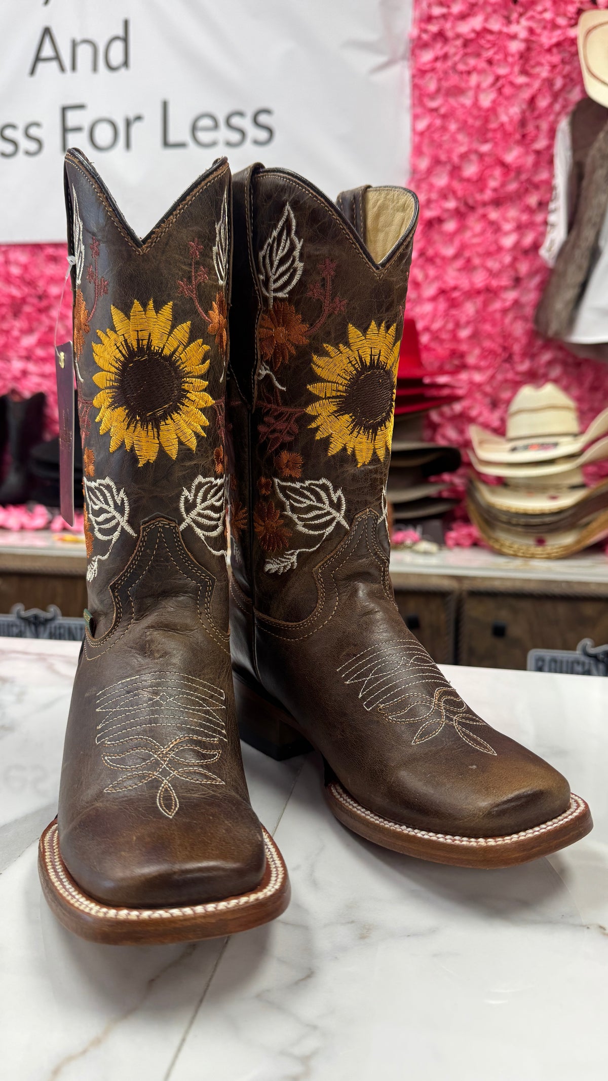 Mc Allen Women's Sunflower Western Boots