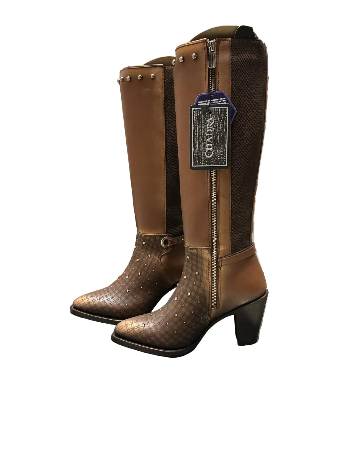 Botas Cuadra CC369 color miel — vista lateral