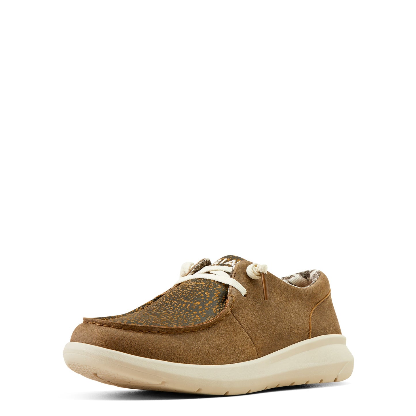 Ariat Ladies Hilo Brown Bomber Slip-On Casual Shoes
