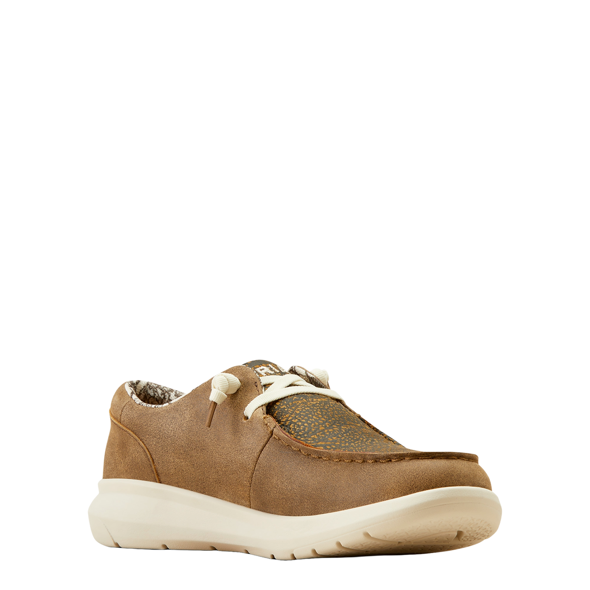 Ariat Ladies Hilo Brown Bomber Slip-On Casual Shoes