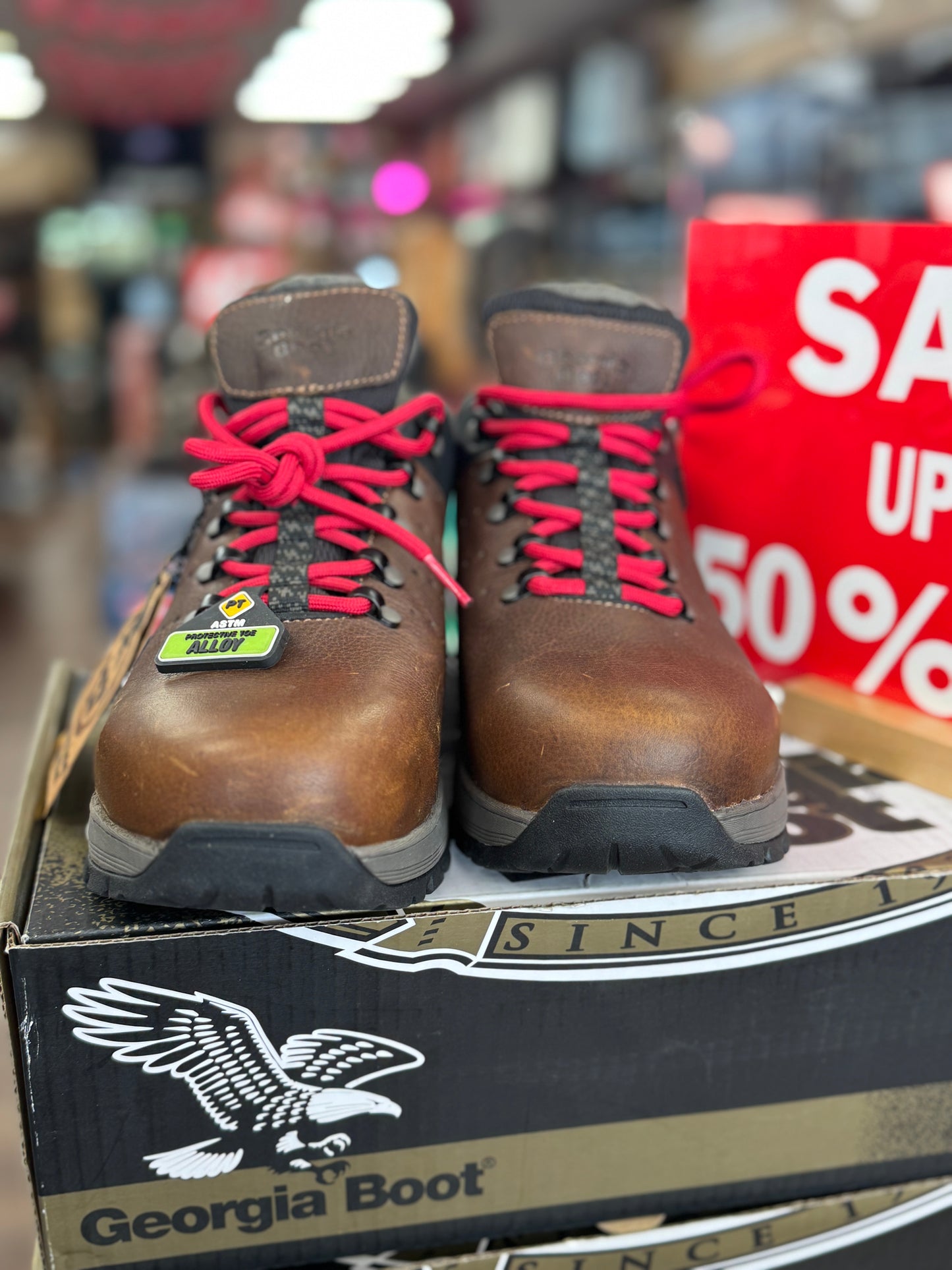 George boot: men’s waterproof working boot alloy toe