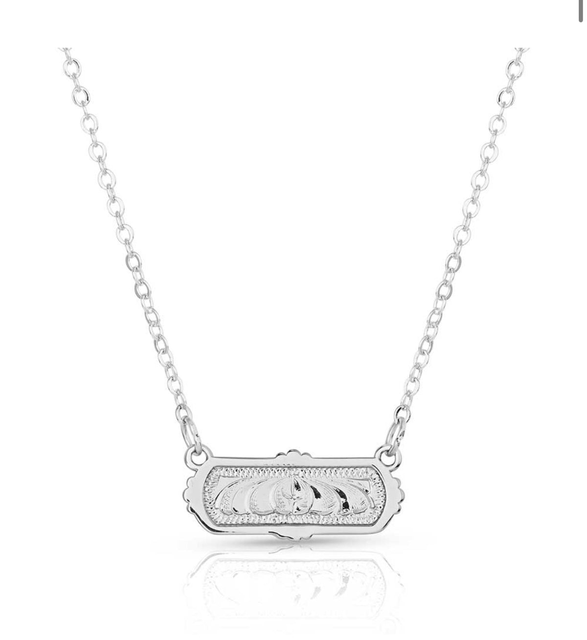 Montana SilverSmiths Western Mosaic Bar Necklace