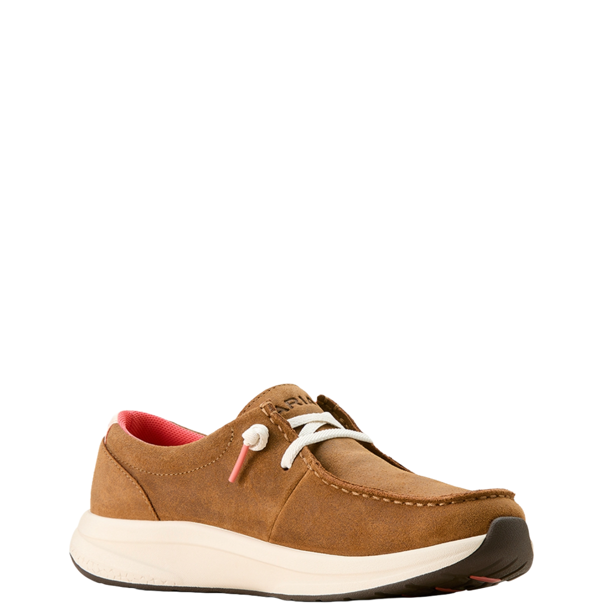 Ariat Ladies Buckeye Waterproof Honey Brown Slip-On Sho