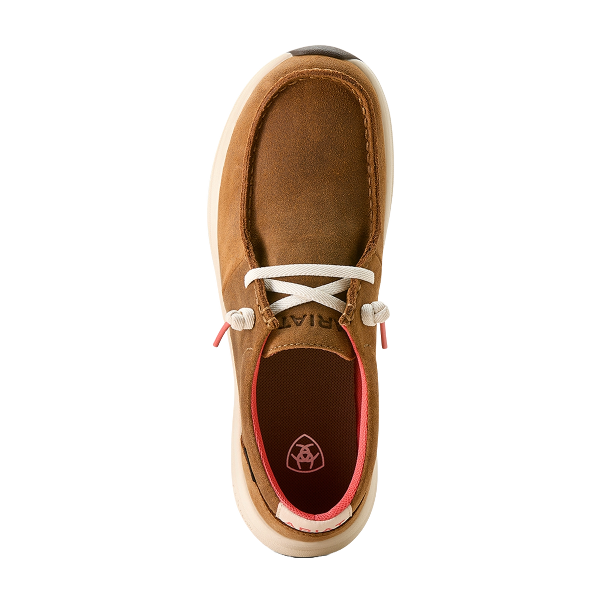 Ariat Ladies Buckeye Waterproof Honey Brown Slip-On Sho