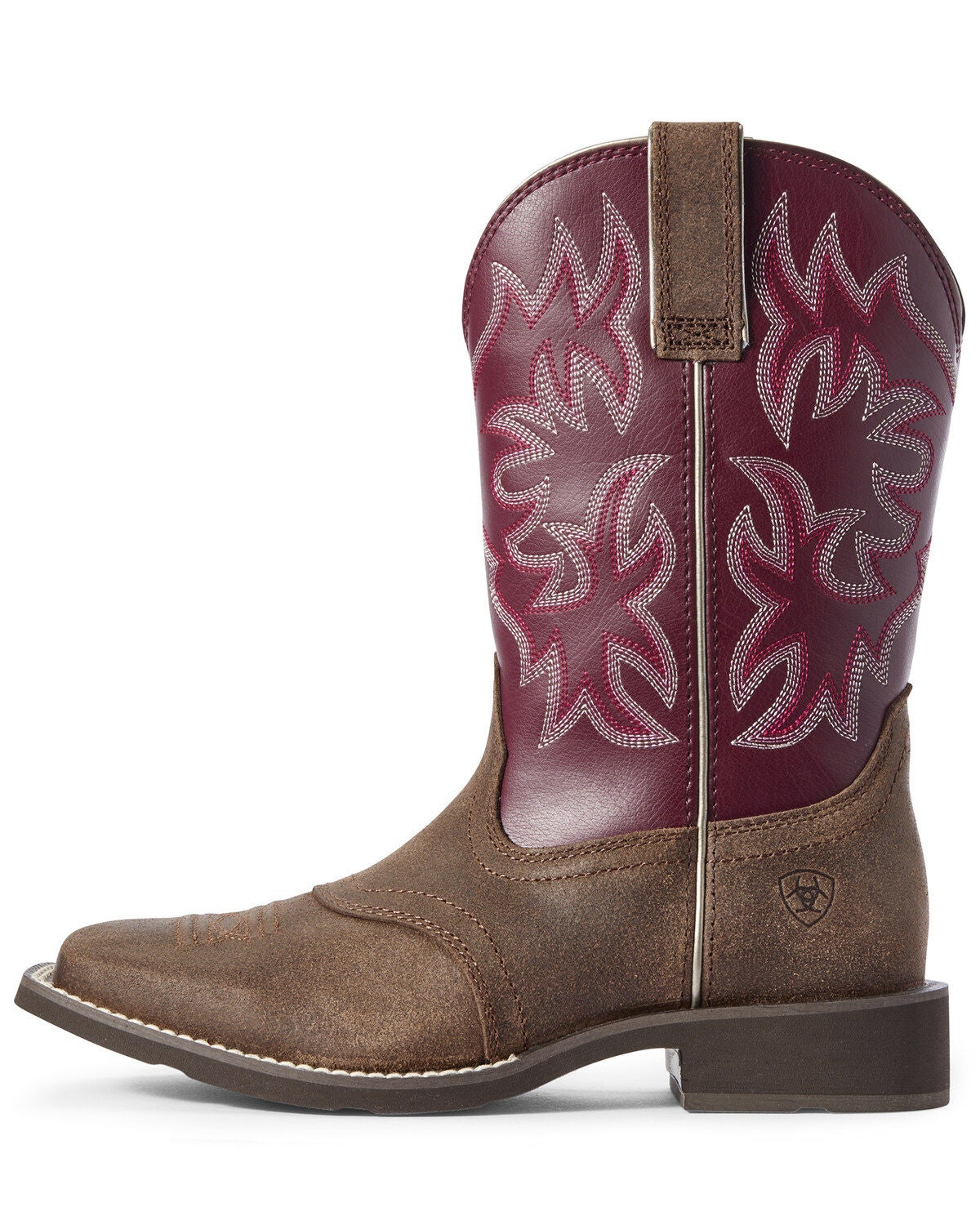 ARIAT WOMEN'S DELILAH WESTERN PERFORMANCE BOOTS - BROAD SQUARE TOE