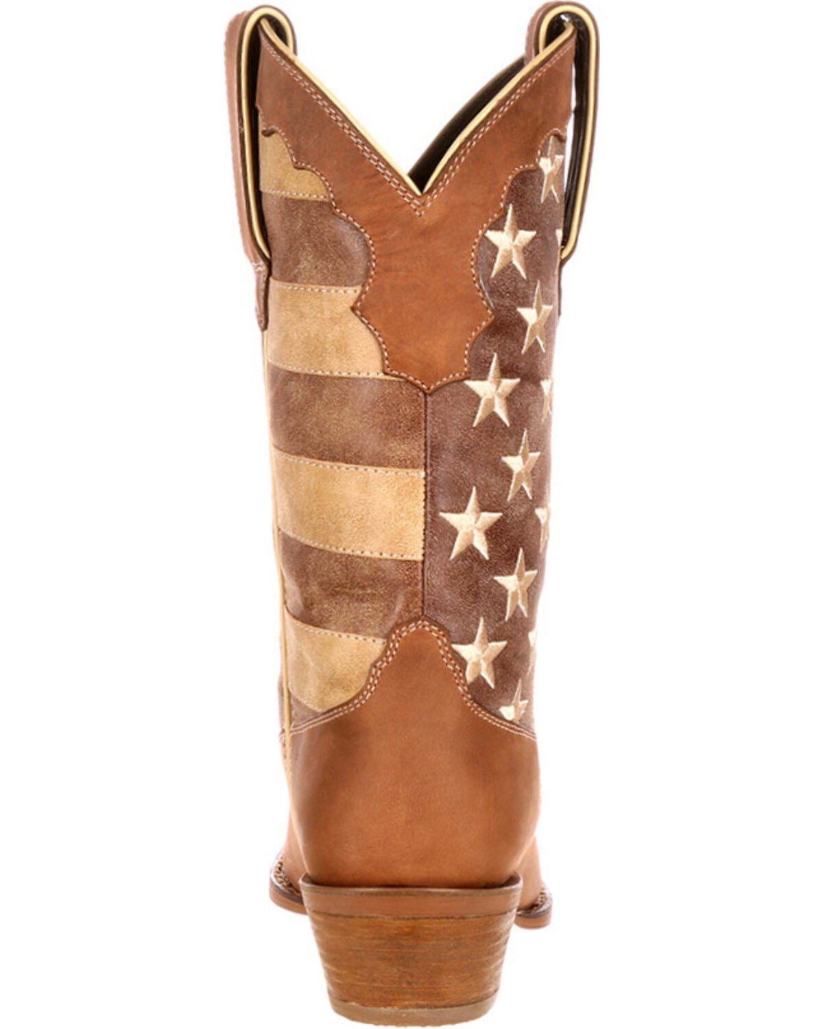 DURANGO WOMEN'S DISTRESSED FLAG WESTERN BOOTS