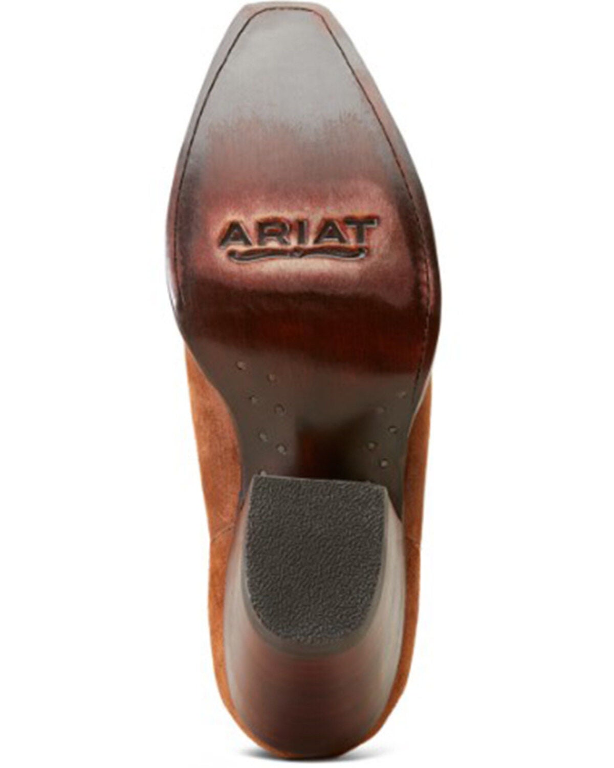 ARIAT WOMEN'S CHIMAYO ROUGHOUT BOOTIES - SNIP TOE