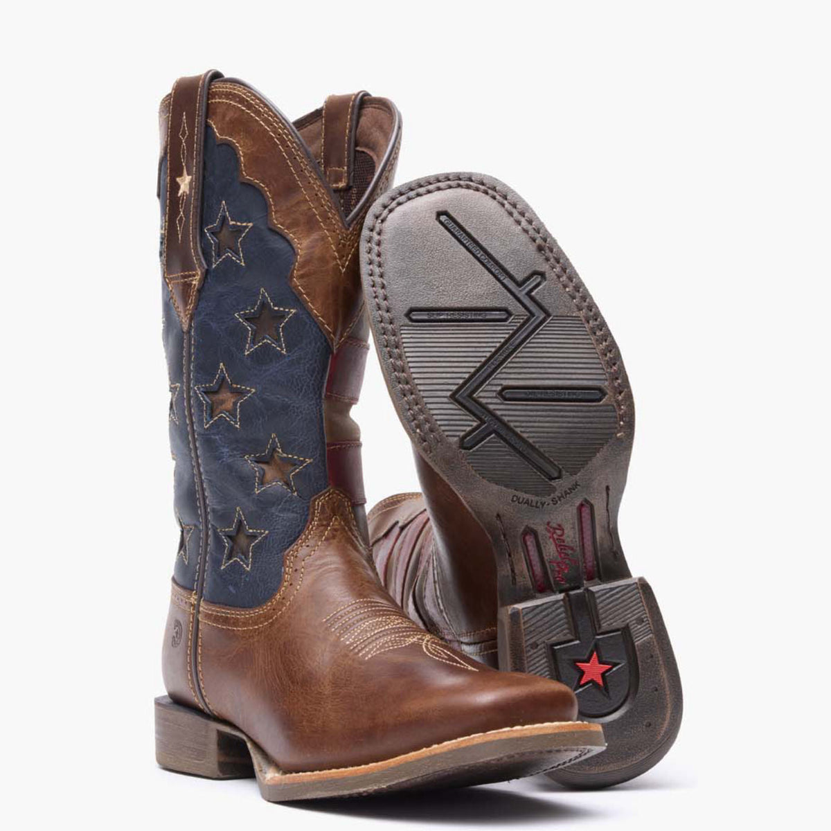 DURANGO® LADY REBEL PRO WOMEN'S VINTAGE FLAG WESTERN BOOT