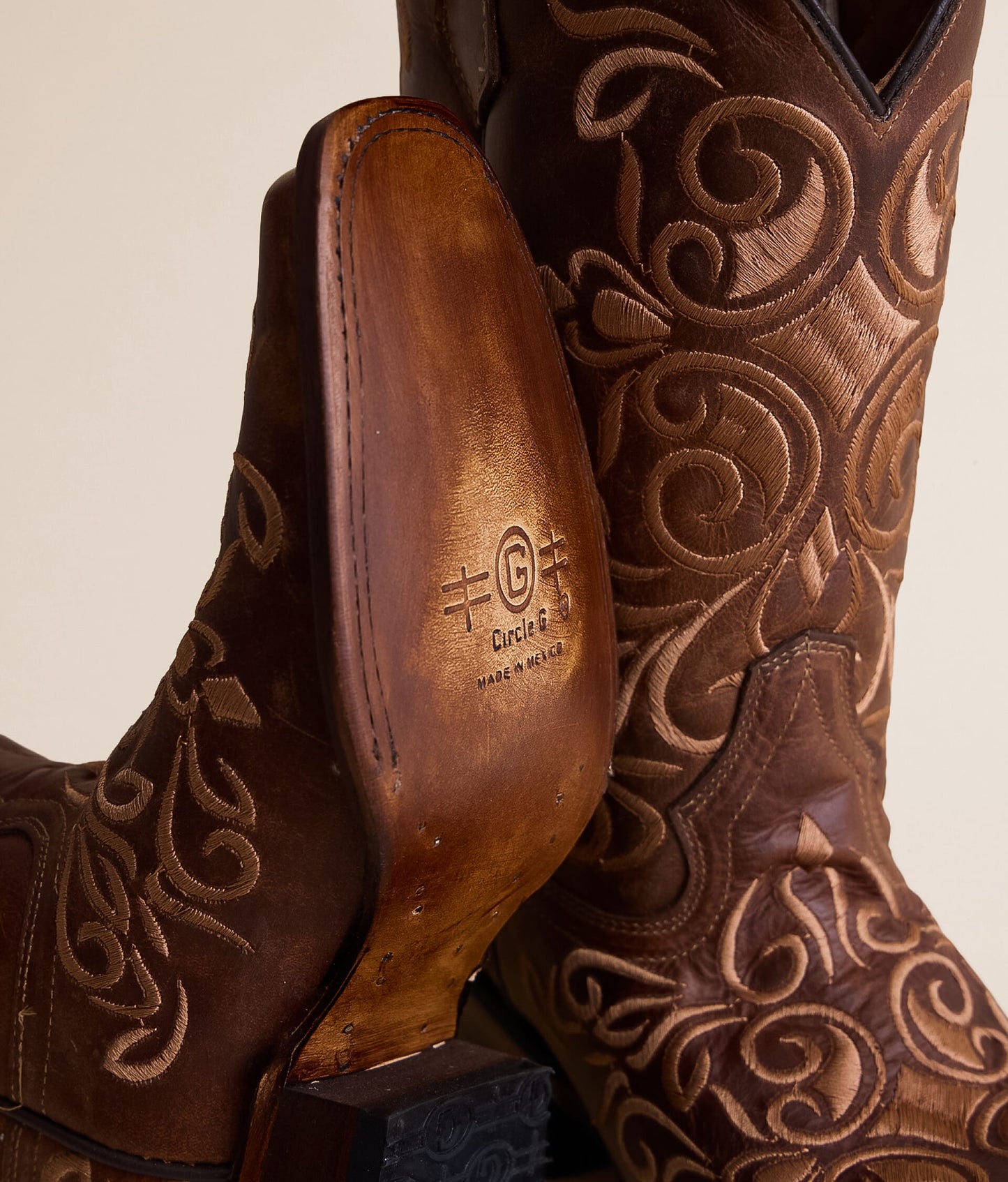 Embroidered Leather Western Boot
CIRCLE G BY CORRAL