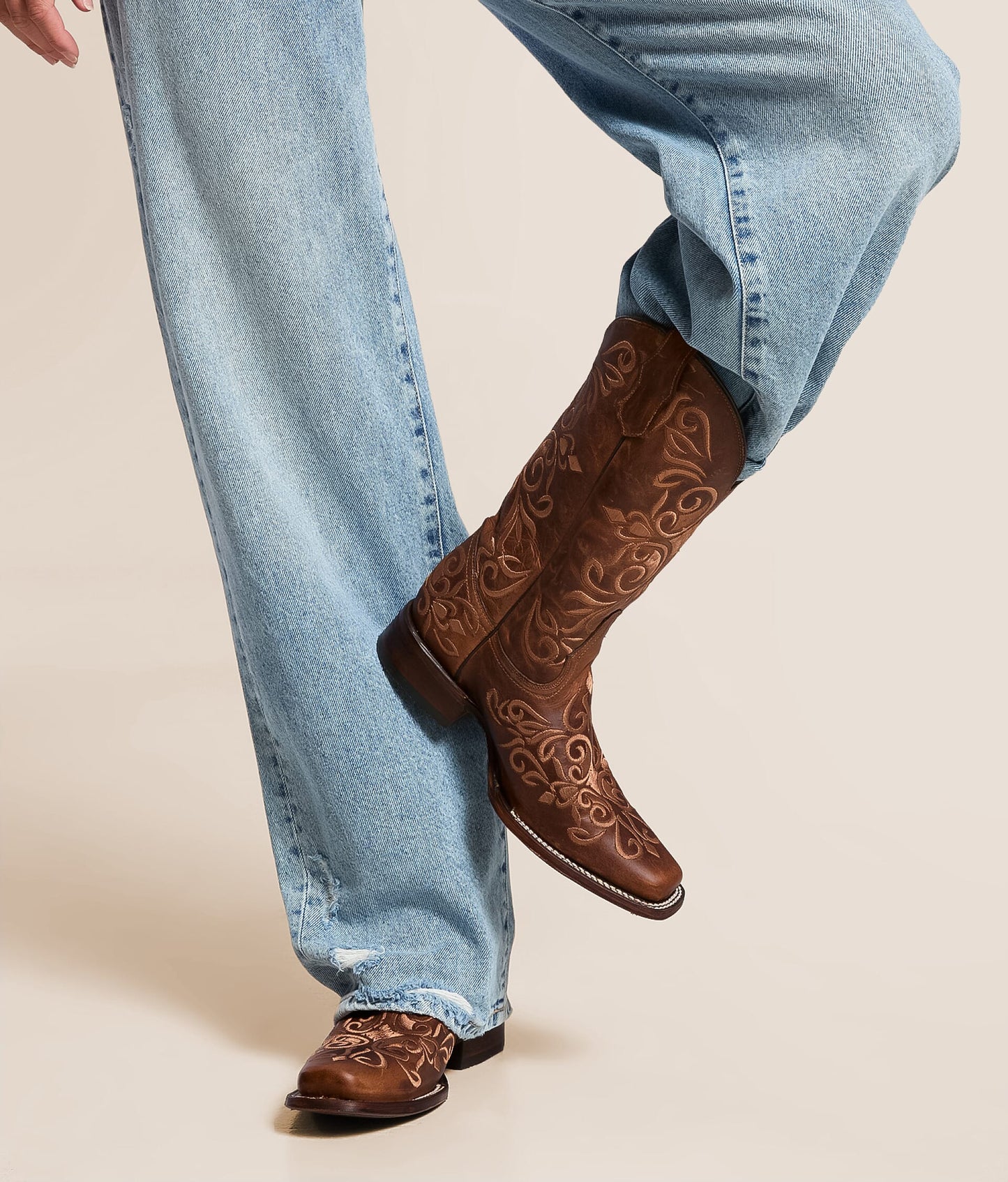 Embroidered Leather Western Boot
CIRCLE G BY CORRAL