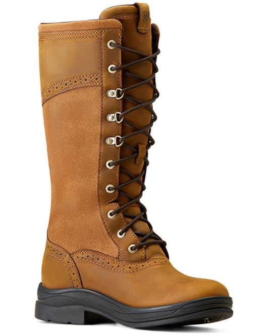 ARIAT WOMEN'S WYTHBURN II WATERPROOF RIDING BOOTS - ROUND TOE