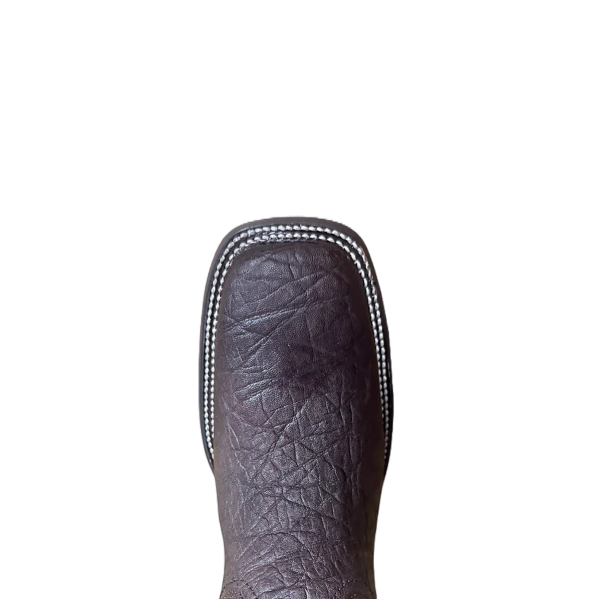 Cuadra Men’s Square-Toe Western Boots – Elephant Leather – Brown
