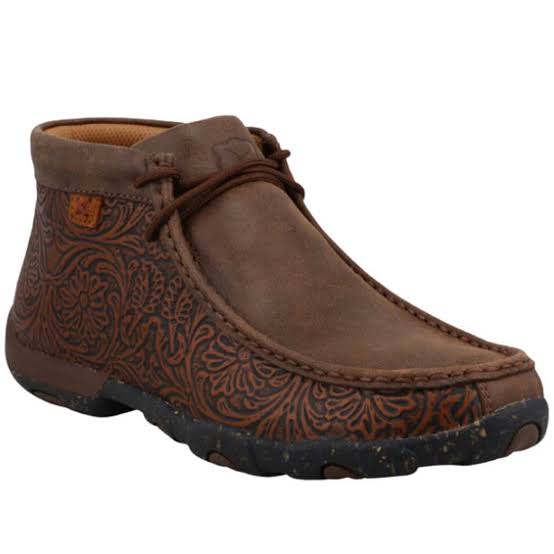 Wms Twisted X chukka driving Moc brown