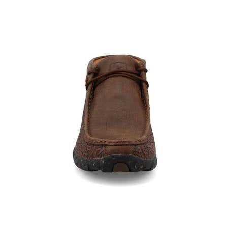 Wms Twisted X chukka driving Moc brown