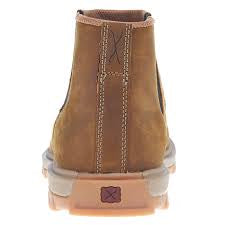 wmns twisted X work chelsea distressed saddle