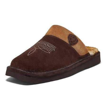 Men’s silversmith square toe slipper