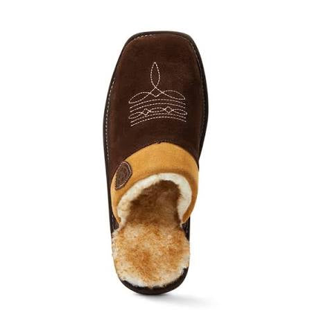 Men’s silversmith square toe slipper