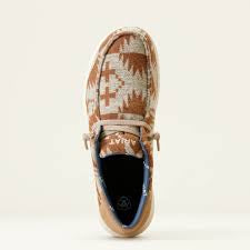 Mens tan Aztec wooly hilo