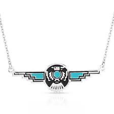 Montana Silversmiths Spirit Of The Thunderbird Necklace
