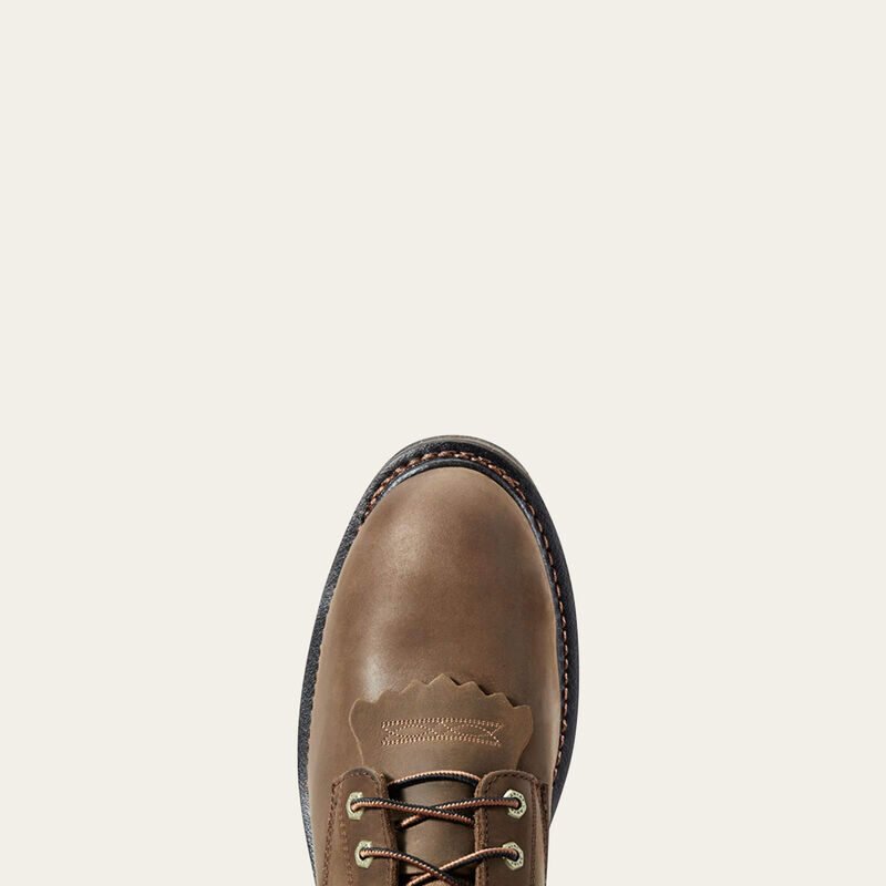 Ariat WorkHog 8-inch Waterproof Composite Toe Work Boot toe detail