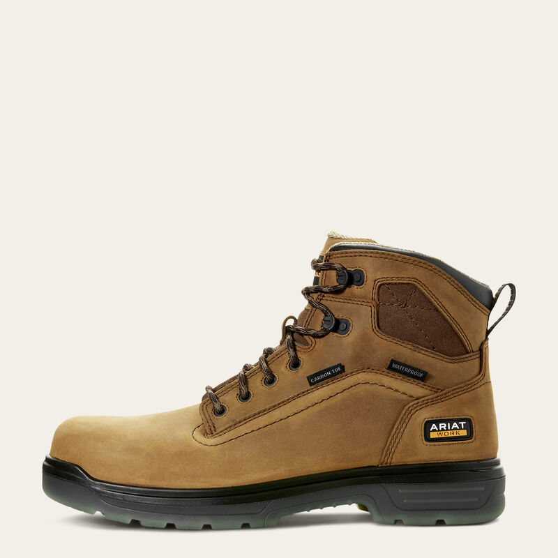 Ariat Turbo 6-inch Waterproof Carbon Toe Work Boot side view