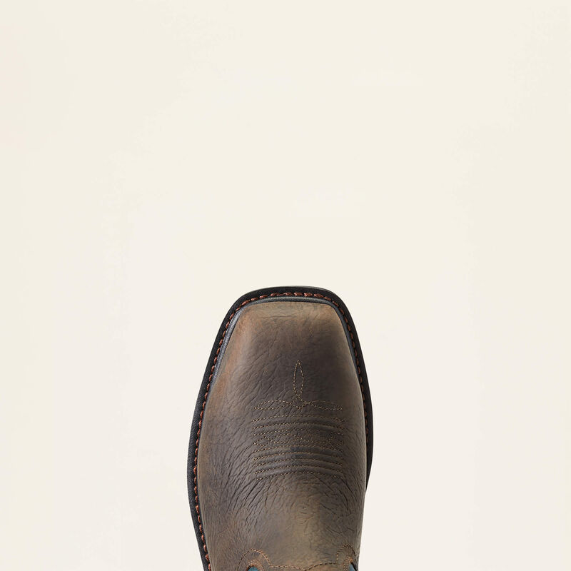 Ariat WorkHog XT BOA Waterproof Carbon Toe Work Boot toe detail