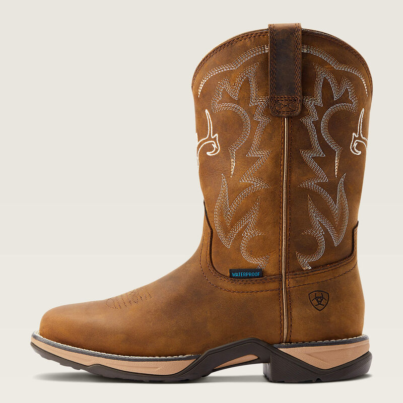 Ariat Anthem Deer Waterproof Western Boot side view