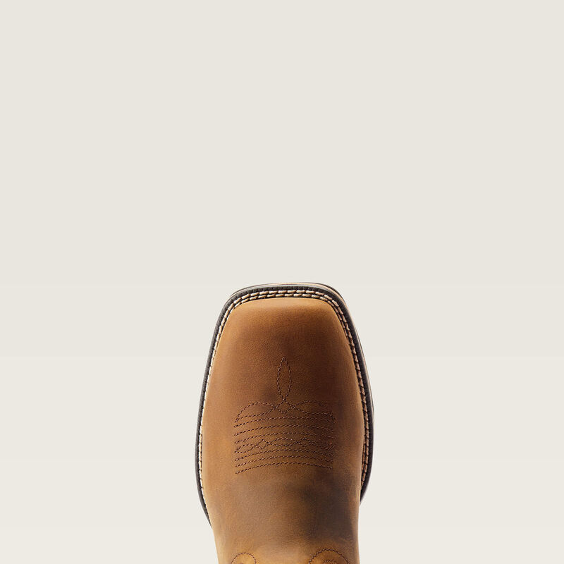 Ariat Anthem Deer Waterproof Western Boot toe detail