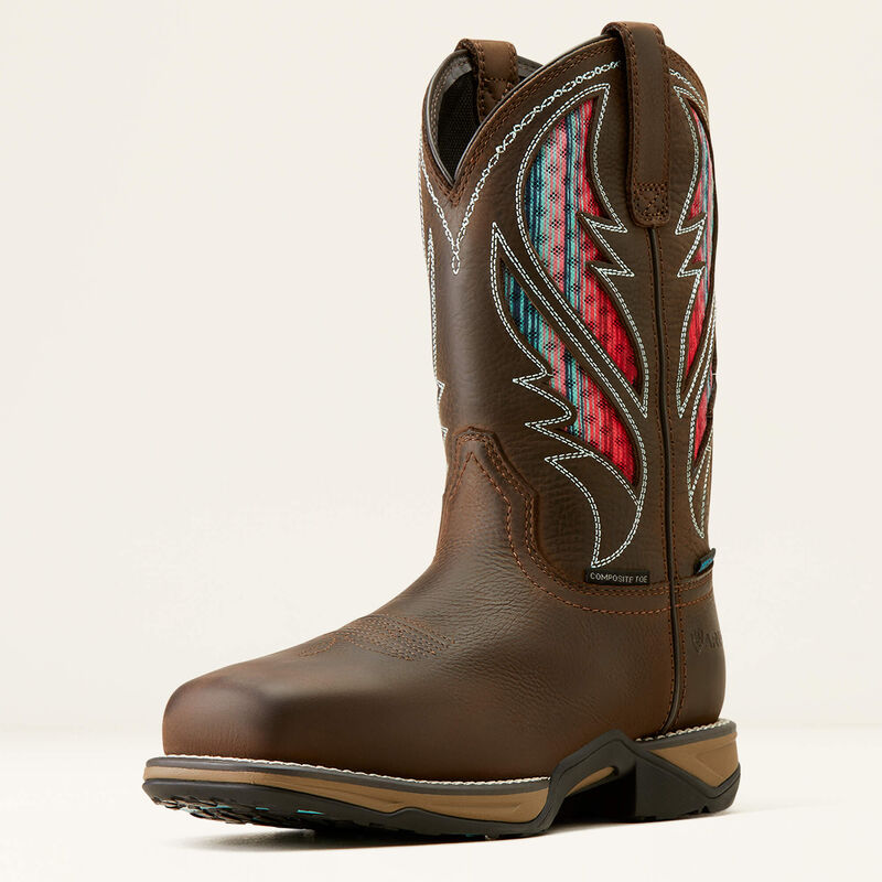 Ariat Anthem VentTEK Waterproof Composite Toe Work Boot front three-quarter view