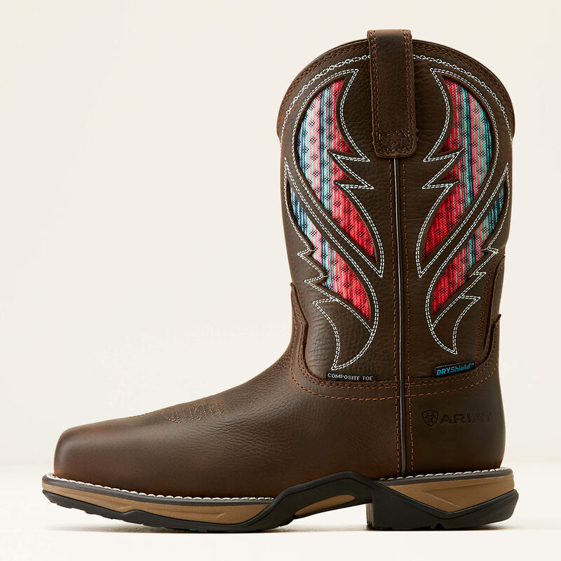 Ariat Anthem VentTEK Waterproof Composite Toe Work Boot side view