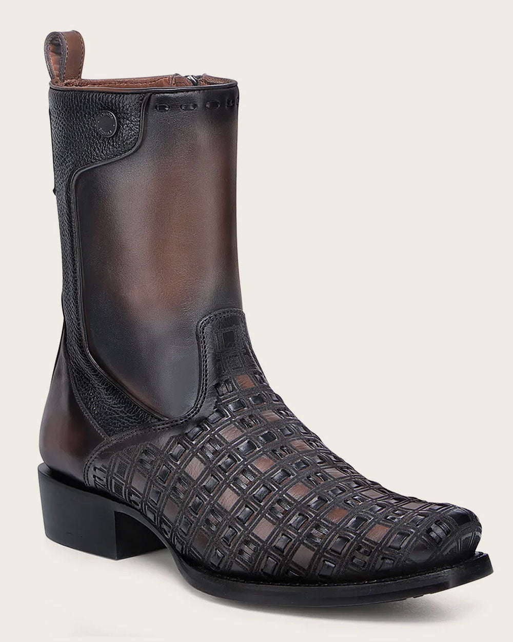Cuadra 1J3PRS CU940 Urban Decorated Brown Boot