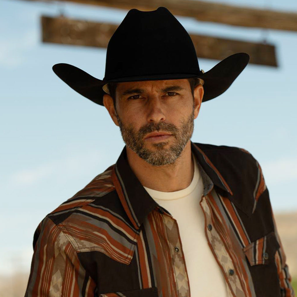 Larry Mahan 250X Freedom cowboy hat in black – view 2